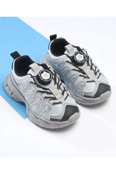 Cute Walk by Babyhug Slip On Solid Sneaker Shoes - Grey Online in KSA, Buy at...
