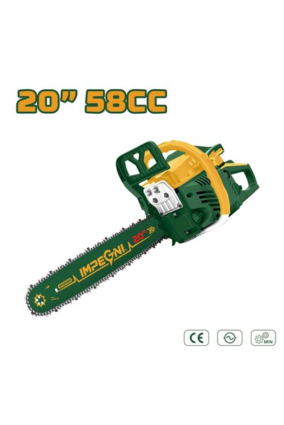 Generic 20 Inch Chain Saw with 58Cc Engine, Speed up to 12000 Rpm as Per Spec...