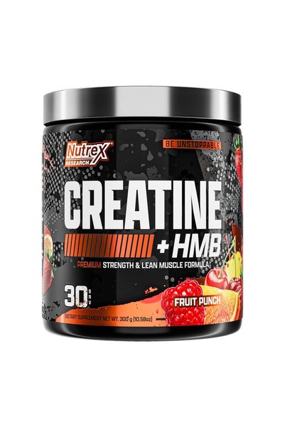 Nutrex Research Micronize Creatine+Hmb Monohydrate 30 Servings - Fruit Punch