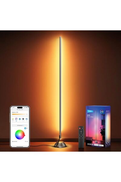 NEEWER مصباح أرضي ذكي NF01 بتقنية RGB IC W، إضاءة ركنية LED بقوة 1500 لومن
