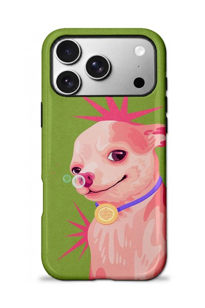 EDELFU متوافق مع iPhone 17 PRO MAX - غطاء وردي اللون، غطاء مزدوج الطبقات، غلا...