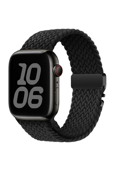 XGSM Curea împletită din nailon cu cataramă pentru Apple Watch 1/2/3/4/5/6/7/...