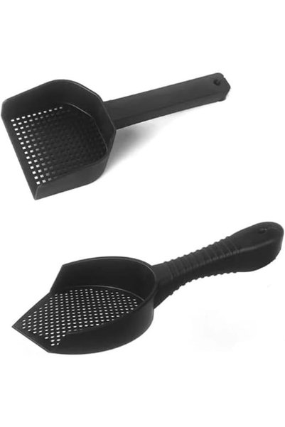 Tazweeq 2 Pcs Reptile Sand Scoop, Mesh Litter Scoop for Hamster Rabbit Cat
