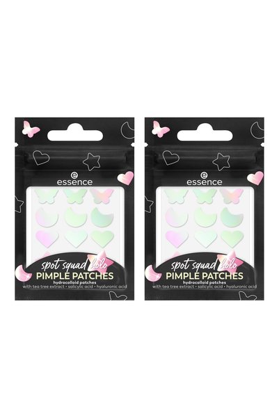 Essence 2x PACHET Plasturi pentru acnee, 10 Starlight Vibes, Spot Squad, 24 b...