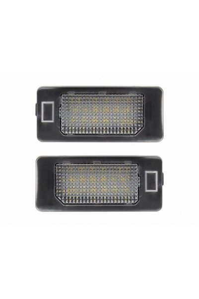 LORO Lumină de număr cu LED pentru VW Golf Estate/Plus/Jetta, Audi A1/A3/S3, ...
