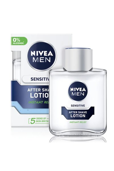 NIVEA Men Sensitive After Shave Lotion, Alcohol-Free, 100 ml