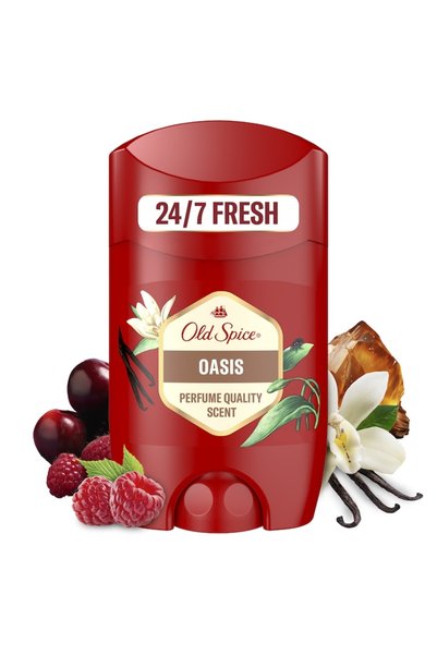 Old Spice Oasis Deodorant Stick , Без алуминий, 50 мл
