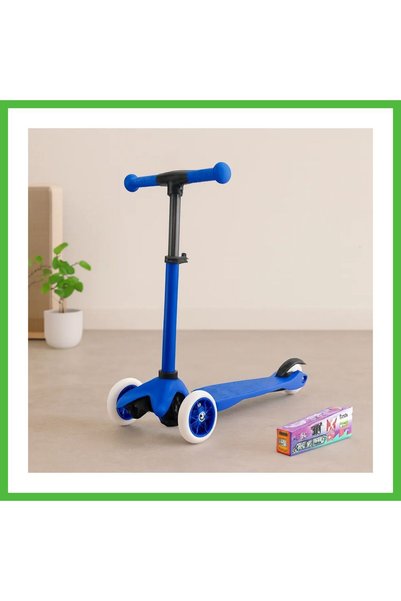 Generic Brand Vintage Children's Scooter - Adjustable 55-71 Cm, 40 kg Carryin...