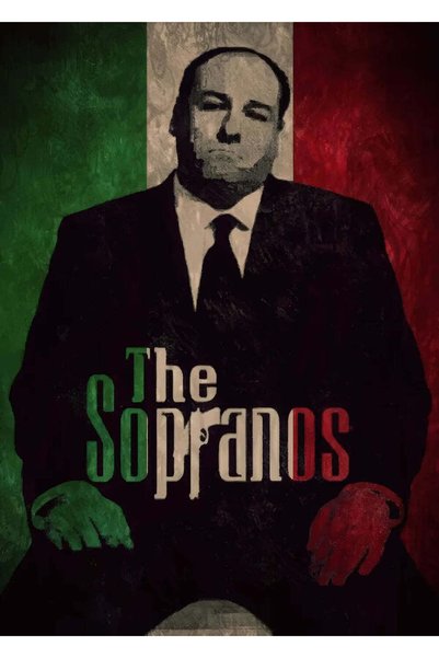 BLANKD The Sopranos Pop Art Metal Poster - Magnetic Wall Art Print