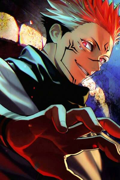 BLANKD Sukuna Anime Metal Poster - Magnetic Wall Art Print