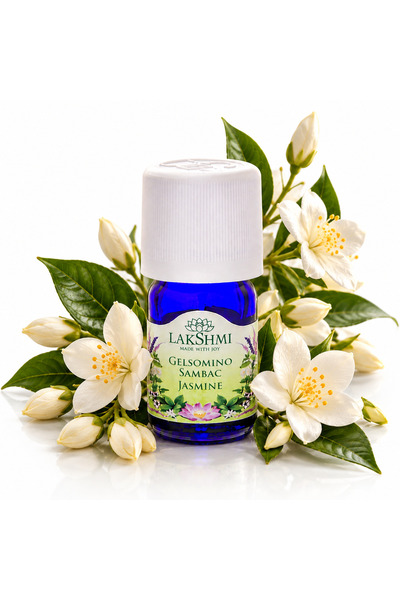 Lakshmi Ulei esential de Iasomie Sambac 1 ml, Jasminum Sambac Flower Extract,...