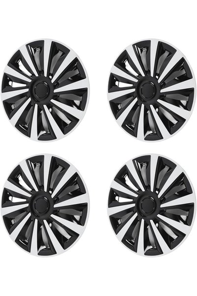 GENERAL 4pcs 15 Inch Wheel Hub Cap Car Wheel Rim Covers Fit for V40,