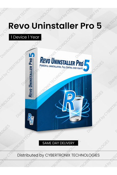 REVO Uninstaller Pro 5 | 1 Device for 1 Year | Digital License | Same Day Delivery