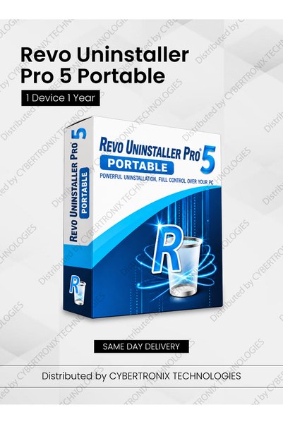 REVO Uninstaller Pro 5 Portable | 1 Device for 1 Year | Digital License | Same Day Delivery