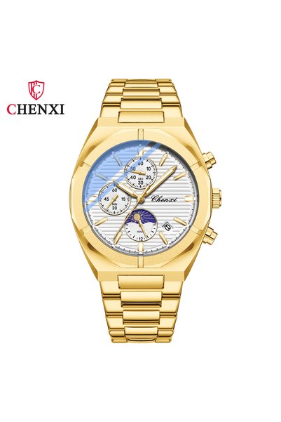 Bluejw 2023 New CHENXI 962 Morninglight Multifunctional Men's Watches Moon Ph...