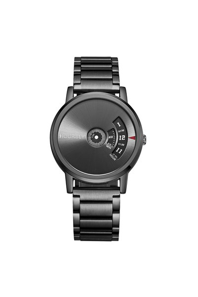 Bluejw Men's Quartz Fashion Watch with Stainless Steel Band Alloy Case Minera...