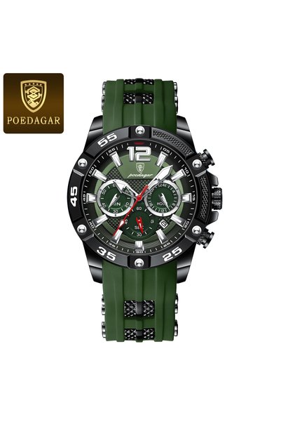 Bluejw POEDAGAR 912 Men's Watch New Design Quartz Watches 3ATM Waterproof Man...