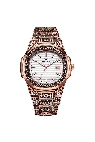 Bluejw Retro Style ONOLA Men's Watch High Quality Quartz Movement Watch for M...