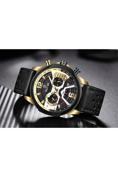 Bluejw ساعة رجالية Golden Hour 130 من أفضل الماركات الفاخرة، ساعة رياضية للرج...