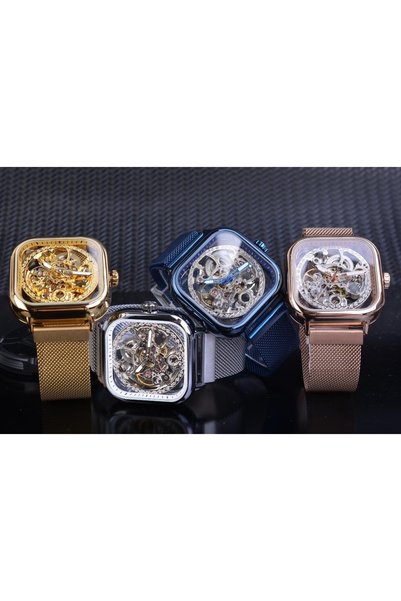 Bluejw New Forsining European and American Style Men's Fashion Casual Hollow ...