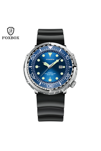 Bluejw LIGE FB0024 Luminous Men Watch for Men Luxury Silicone Sport Watch Men...