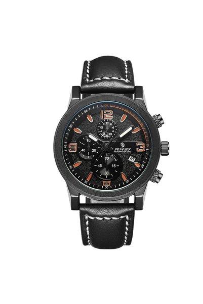 Bluejw Men's High Quality Alloy Wristwatch Luminous Quartz Glass Dial Window ...