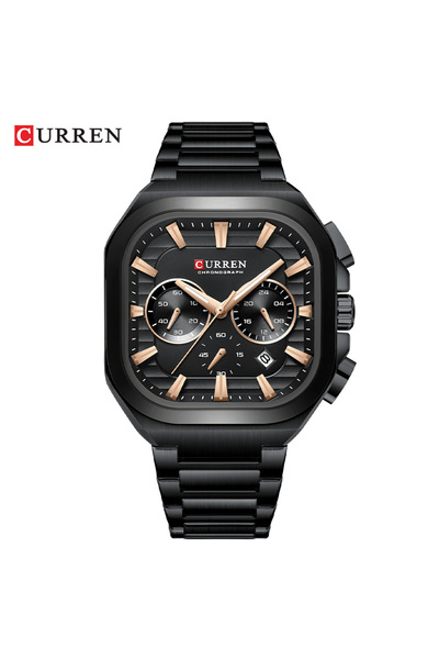 Bluejw CURREN 8496 Luxury Men Watch Multifunctional Quartz Movement Luminous ...