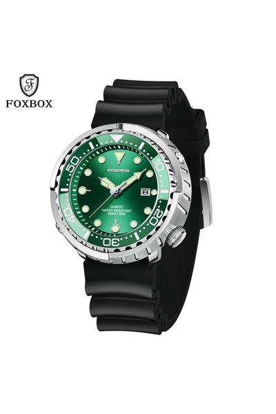 Bluejw LIGE FB0024 Luminous Men Watch for Men Luxury Silicone Sport Watch Men...