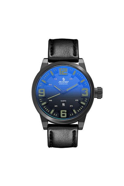 Bluejw New Style Men's Business Watch Fashion Design 3ATM Waterproof Alloy Qu...