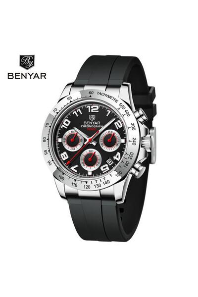 Bluejw BENYAR 5192 New Quartz Watches Men's Top Luxury Brand Men's Watch Casu...