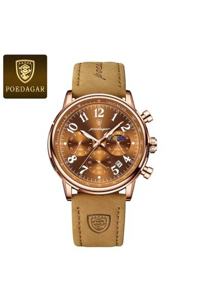 Bluejw POEDAGAR 808 Luxury Sports Watch for Man Waterproof Luminous Chronogra...