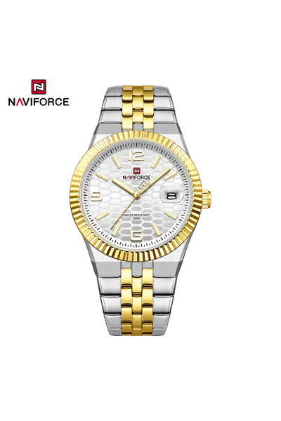 Bluejw NAVIFORCE 9277 New Fashion Men Classic Quartz Watch Waterproof Steel S...