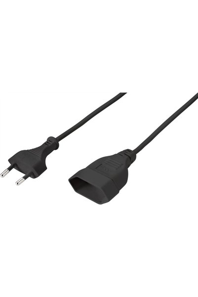 Sygonix SY-5044230 cablu de extensie negru, 0.20m