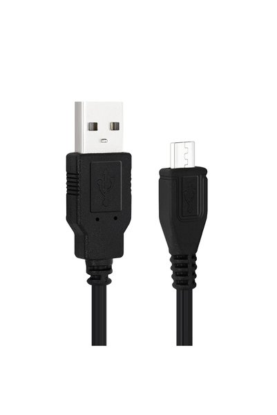 GENERAL شاحن وحدة تحكم PS4، كابل شحن سريع بطول 1.8 متر من نوع Micro USB لوحدة...
