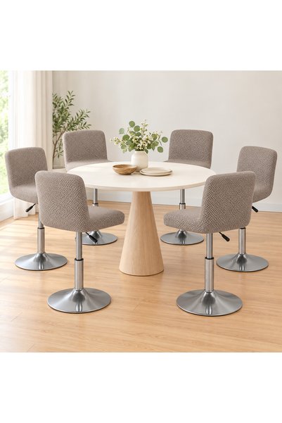 uzhanem 6Pcs Leaf Pattern Chair Cover Set Chair Cover