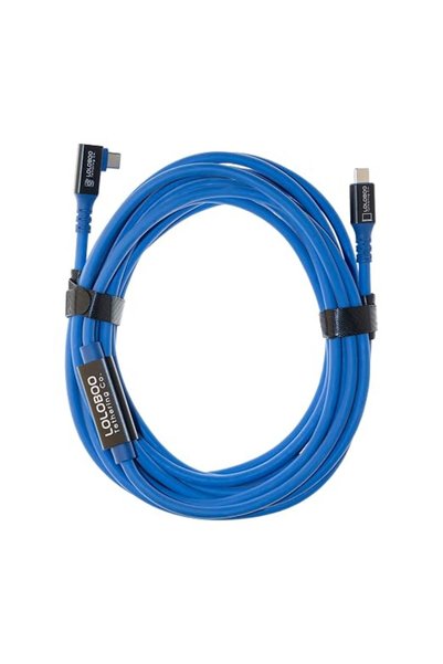 GENERAL LOLOBOO Tethering Cable 5M 10Gbs Speed L-Shape to Stright USB-C Conne...