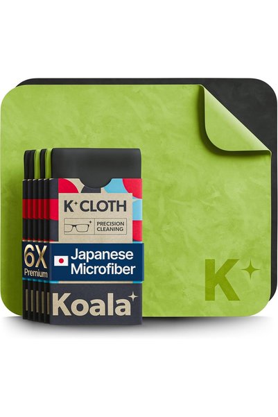 Koala Lifestyle قطعة قماش لتنظيف العدسات |   ألياف دقيقة يابانية |   مناديل ت...