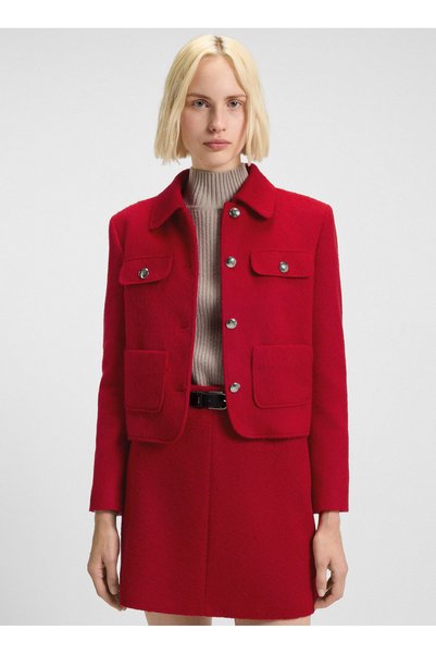 HUGO Kırmızı Kadın Regular Fit Blazer 50547602