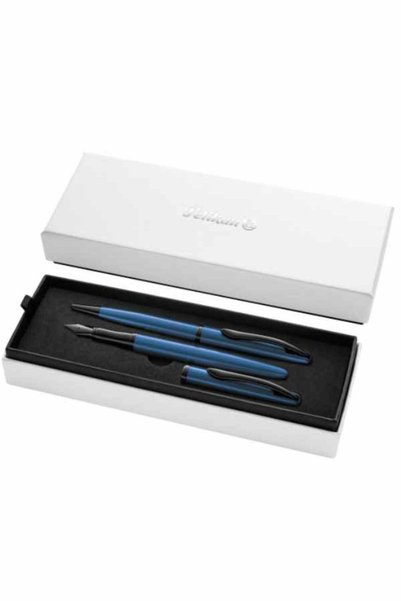 Pelikan Set Jazz Noble Elegance Stone, pix + stilou, 1 patron cerneala, in cu...