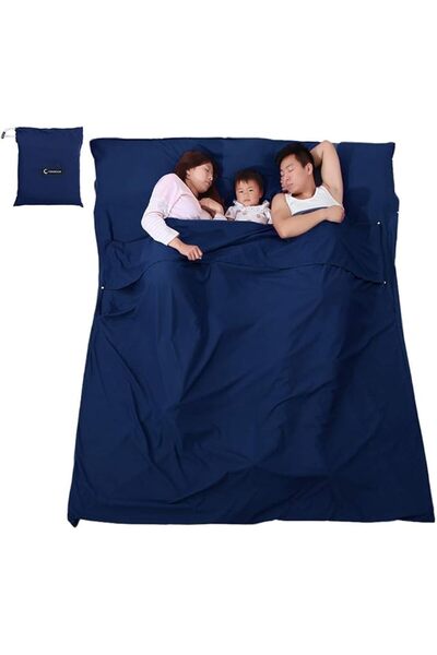 GoolRC Sleeping Bag, Lightweight Sleeping Bag Liner Sleeping Sack Outdoor Cam...