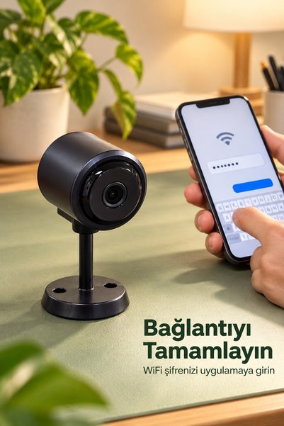 teknotrust Preminyum Uygulama Üzerinden Kurulan WiFi Kamera