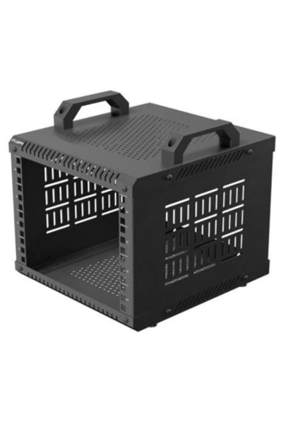 Lanberg Ανοιχτό Rack 4U 10 ιντσών, 280 x 300 χιλ., 60 κιλά, Μαύρο