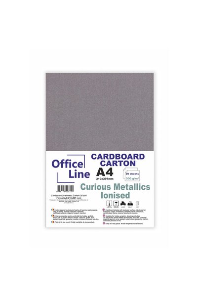 Officeline Carton A4 300gr Curious Metallics ionizat, 20 coli.