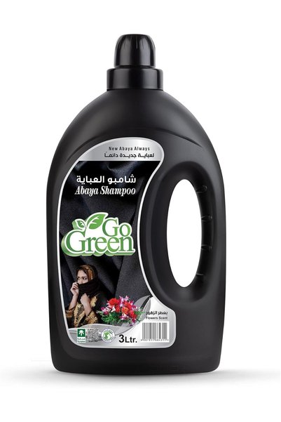 Go Green Abaya Shampoo Flowers 3 Litre