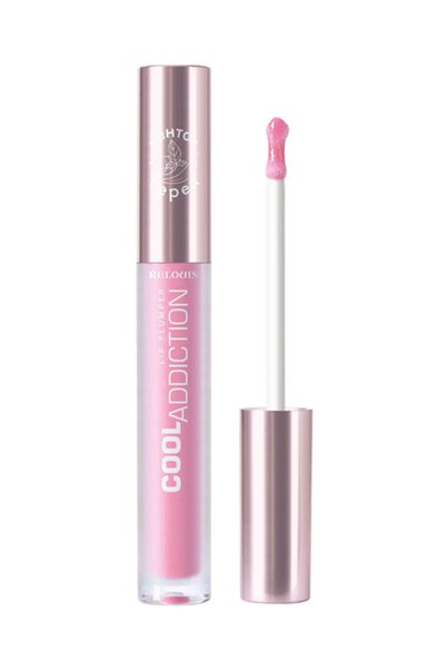 Relouis Cool Addiction Lip Plumper Lipstick, Color 04, Sweet Pink