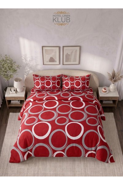 Hotel Linen Klub 3-Piece Printed Duvet Cover Set – Single Size, 165 x 225 cm ...