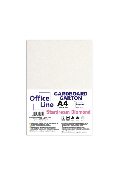 Officeline Картон А4 120гр Стардрийм 25 Даймънд топ 25 коли