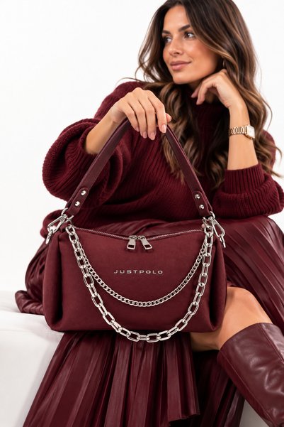 Just Polo Luxury Suede Crossbody Women's Shoulder and Shoulder Bag