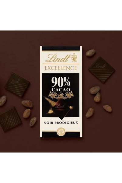 Lindt Excellence Dark Chocolate Bar 90% Cacao