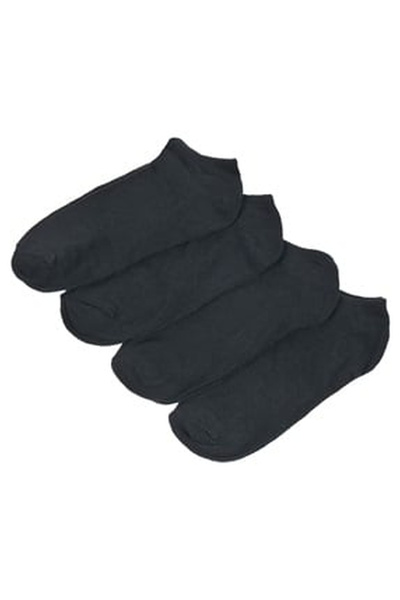OEM Black Short Socks for Men - 4 Pairs